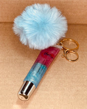 Load image into Gallery viewer, Lip Gloss Keyring (Cotton Candy)