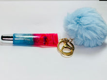 Load image into Gallery viewer, Lip Gloss Keyring (Cotton Candy)
