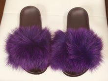 Load image into Gallery viewer, Purple Jelly Purse & Slipper Set