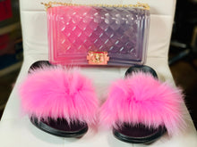 Load image into Gallery viewer, Jelly Purse & Slipper Set