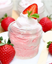 Load image into Gallery viewer, Sweet Strawberry Whipped Body Butter
