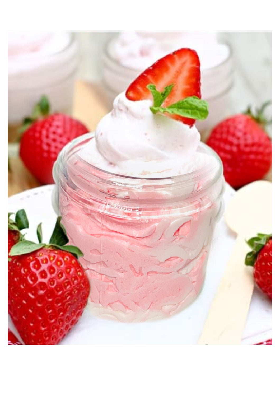 Sweet Strawberry Whipped Body Butter